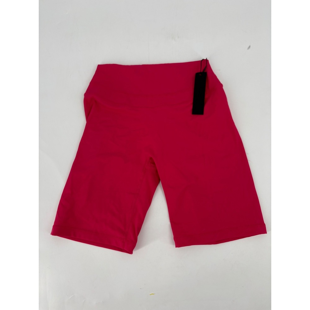 Oner Active Unified Cycle Shorts Berry Bloom Pink High Waist Athletic Shorts S